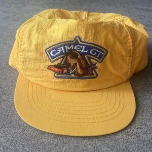 camel vintage hat